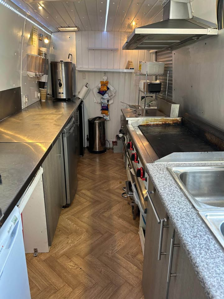Hot Stuff mobile kitchen interior